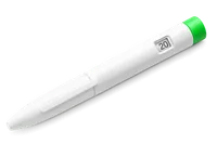 Disposable Pen, green dial